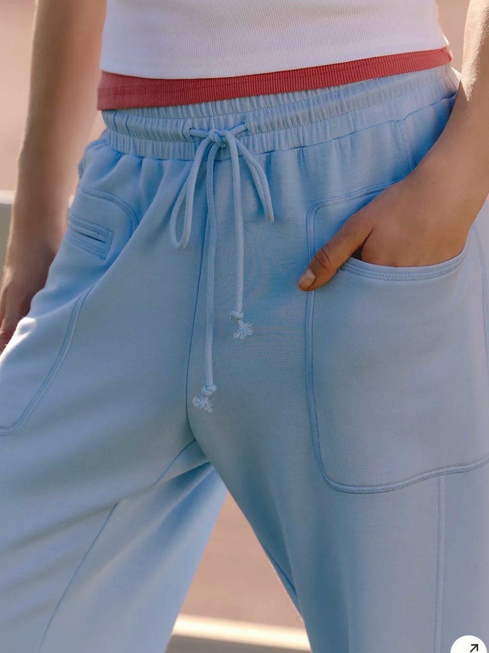 Daily Practice Cargo Sweatpants in Willow